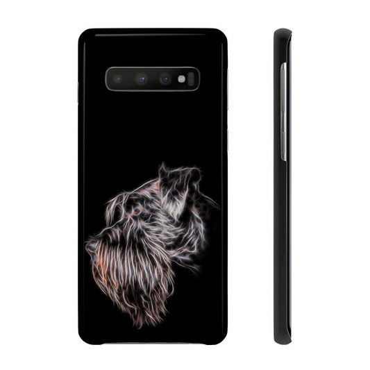 Black Schnauzer Phone Case