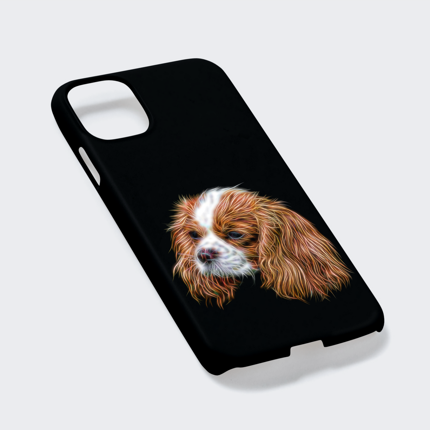 Blenheim King Charles Spaniel Phone Case. For iPhone or Samsung, Including iPhone 14 and Galaxy S22