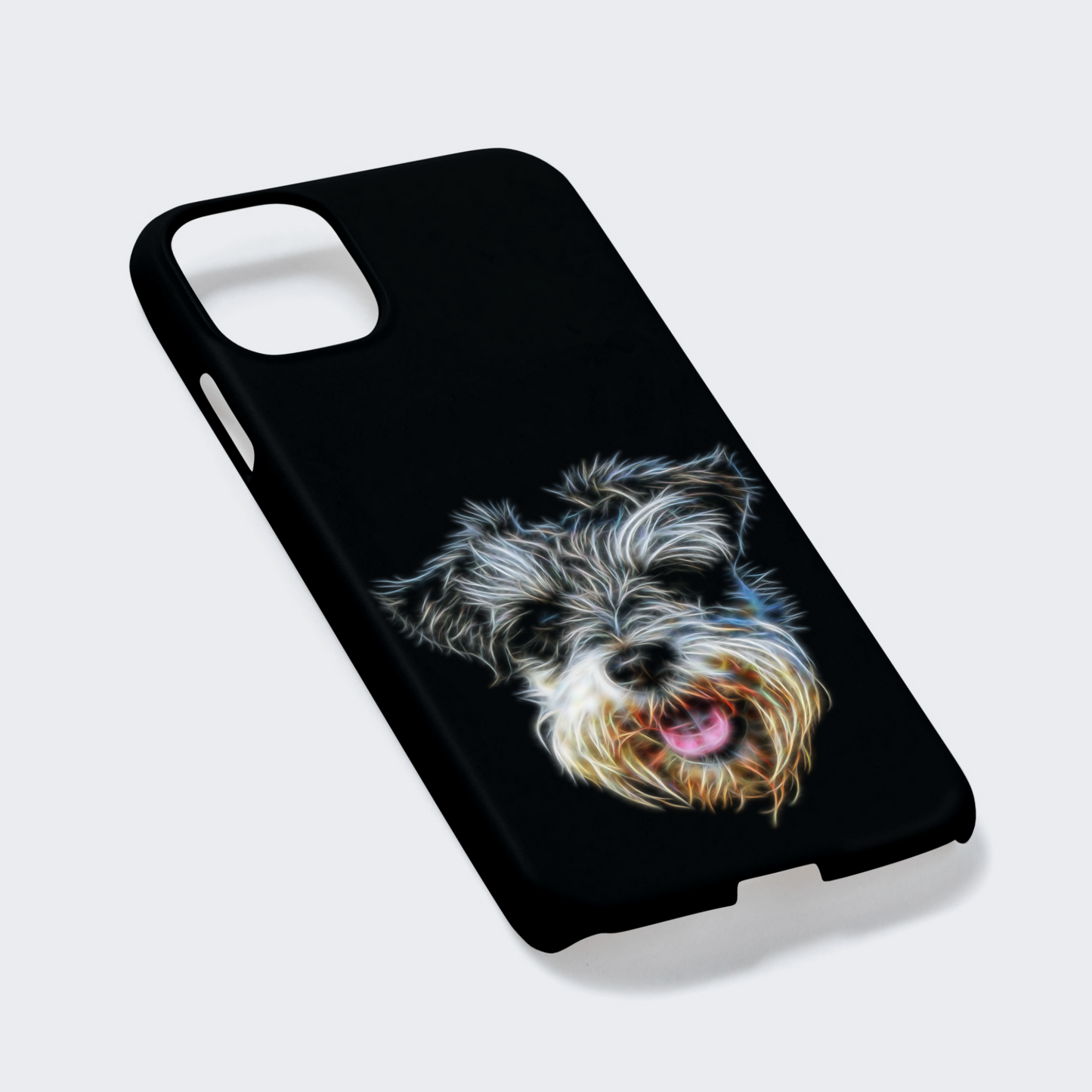 Schnauzer Phone Case Phone Case. For iPhone or Samsung, Including iPhone 14 and Galaxy S22