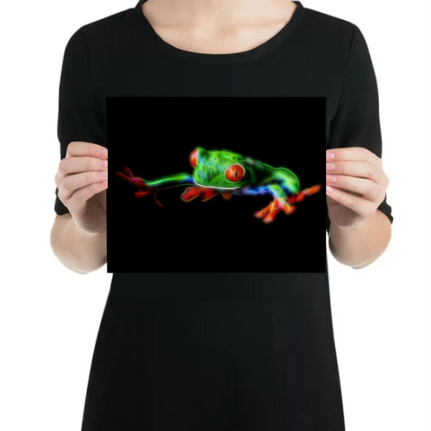 Tree Frog Metal Wall Plaque
