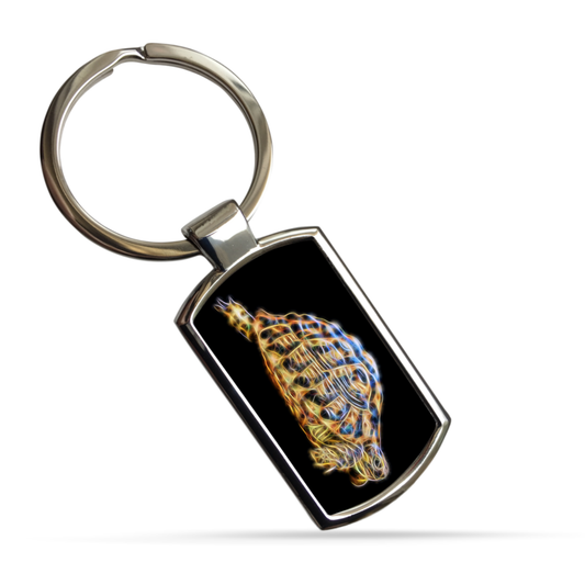 Reptile Metal Rectangle Keyrings