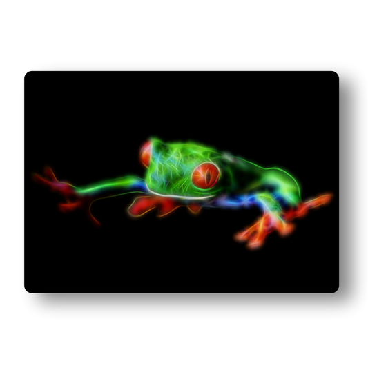 Tree Frog Metal Wall Plaque