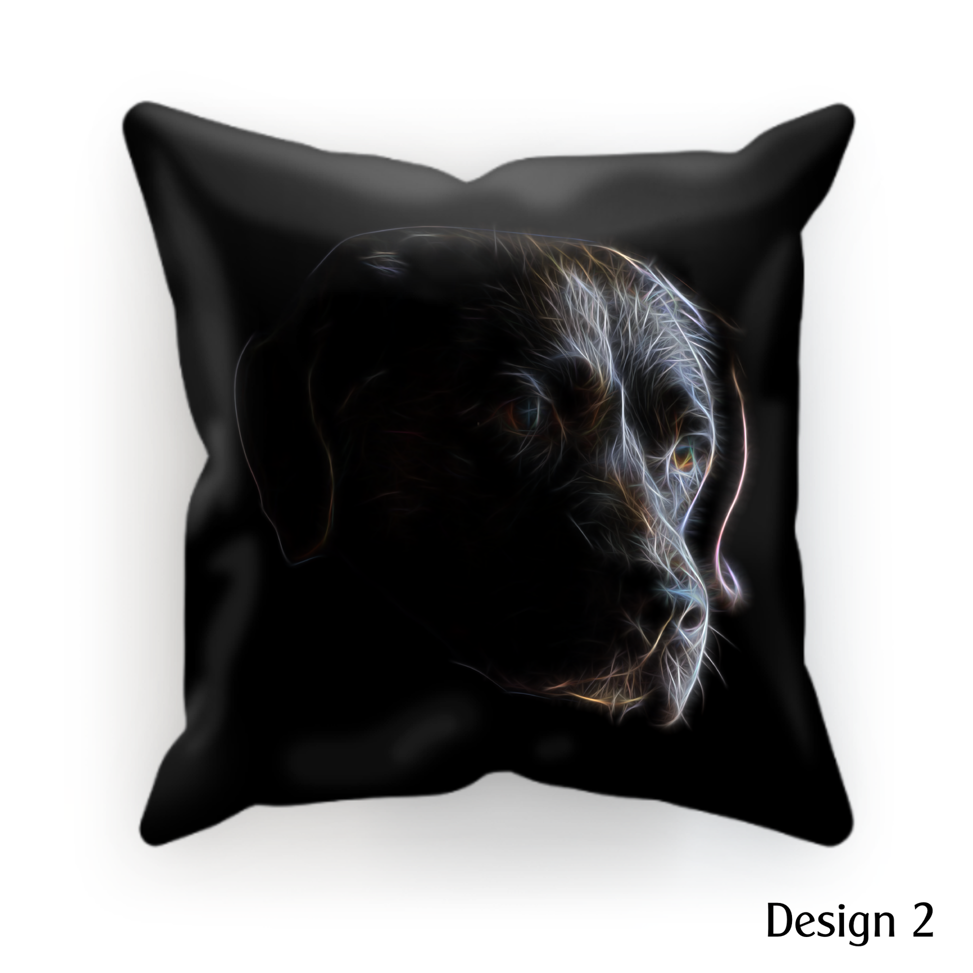 Chocolate Labrador Cushion