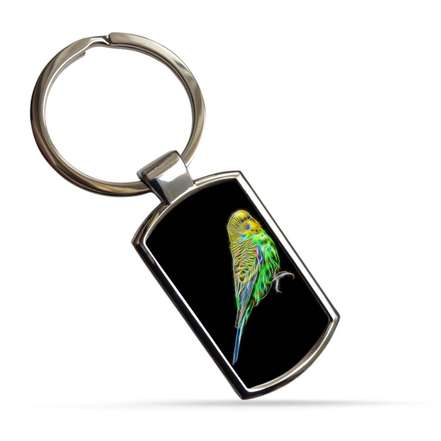 Bird Keychain including Parrots, Hawk, Finch, Eagle, and Budgie. A Perfect Gift for Avian Lover.