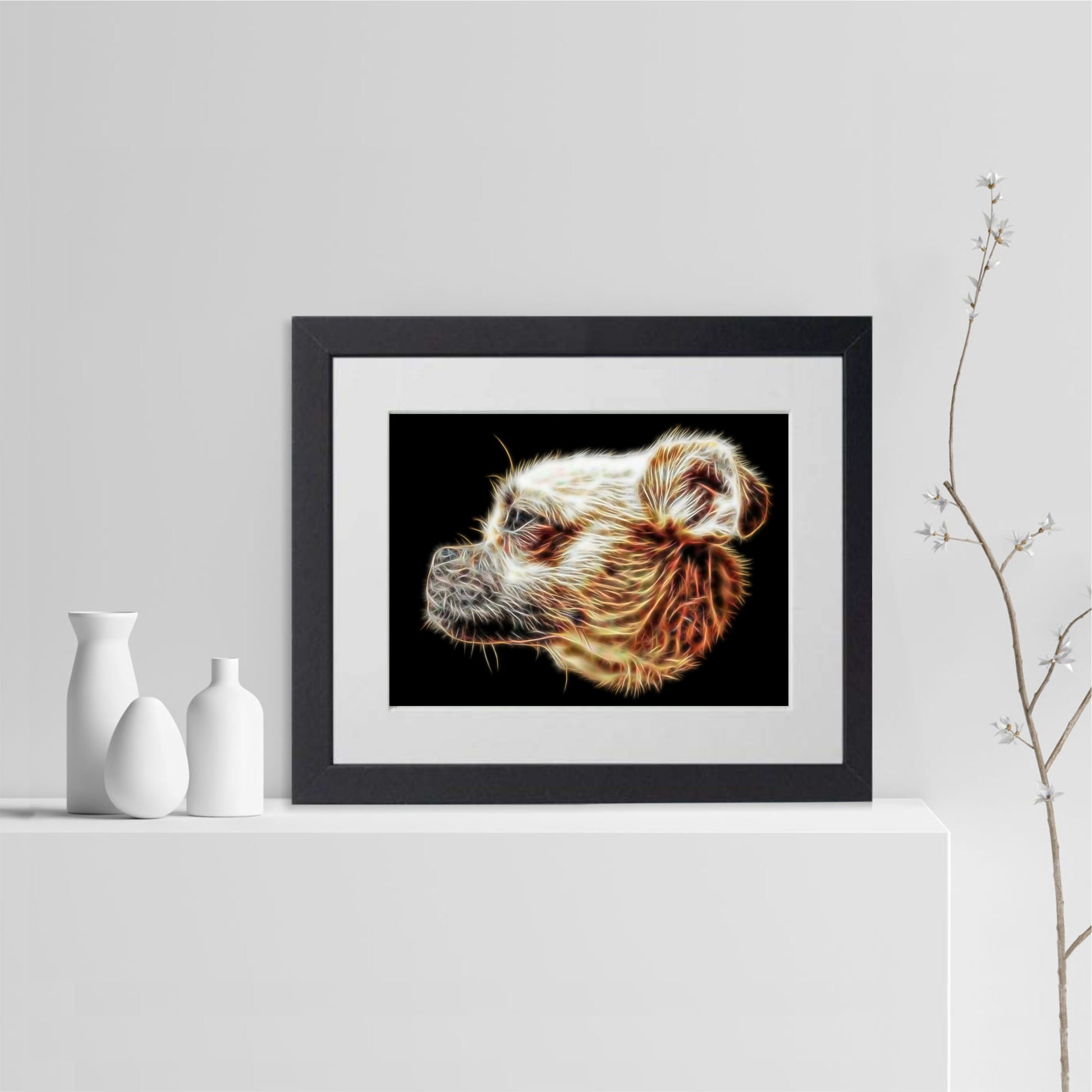 Chug Print with Stunning Fractal Art Design. Various Sizes Available