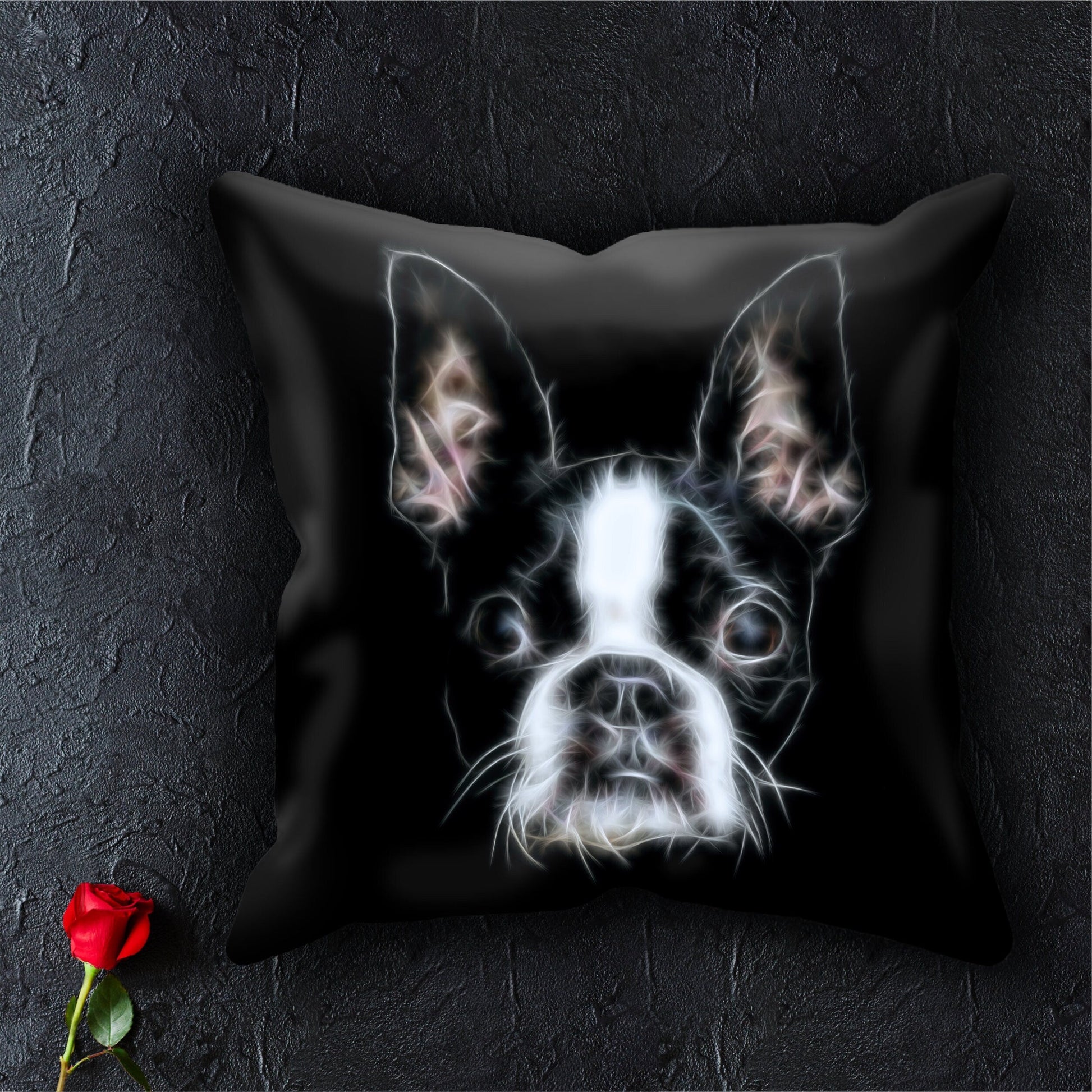 Boston Terrier Cushion