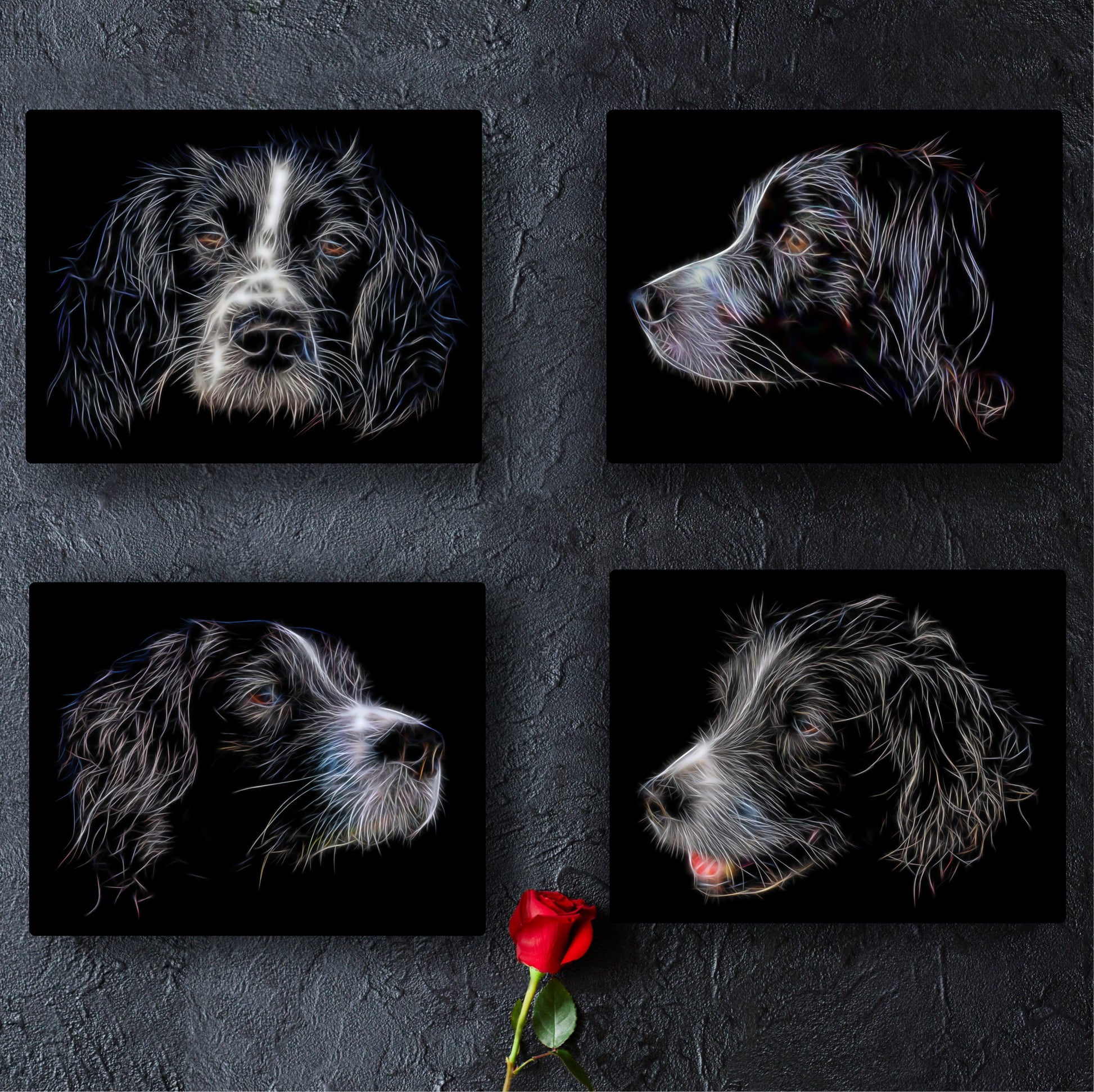 Sprollie Print with Stunning Fractal Art Design. Various Sizes Available