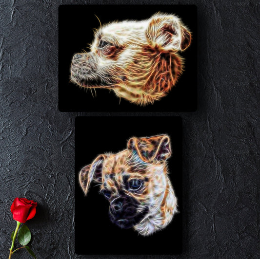 Chug Metal Wall Plaque, Perfect Chug Owner or Dog Lover Gift.