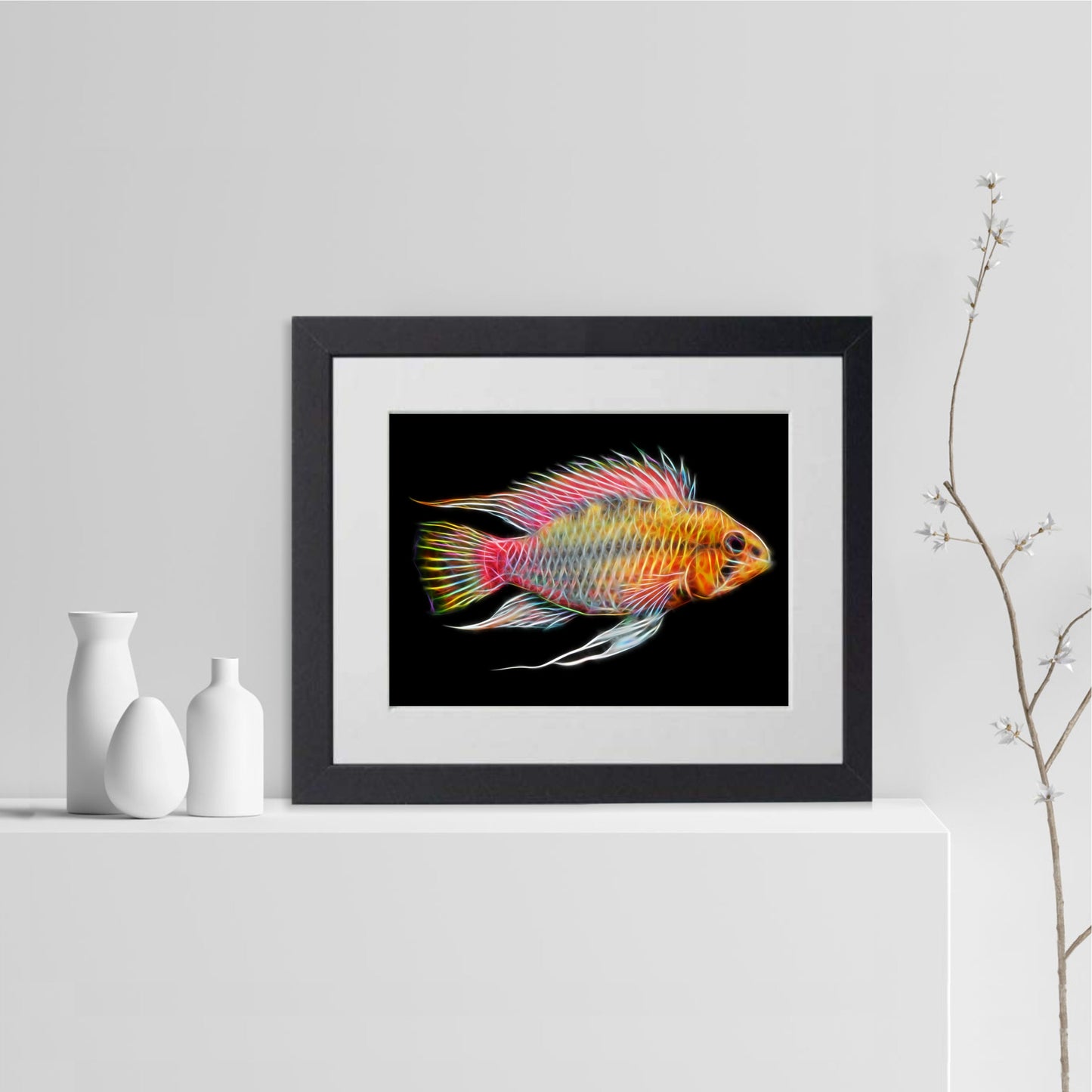 Custom Fish Portrait Print from your own Photos.
