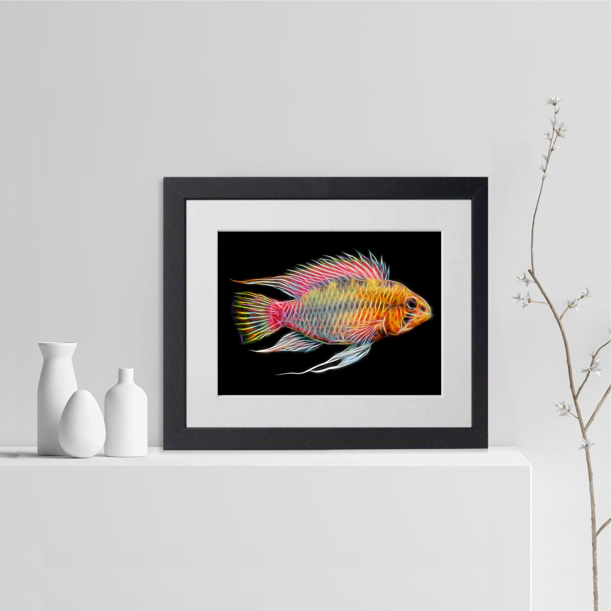 Custom Fish Portrait Print from your own Photos.