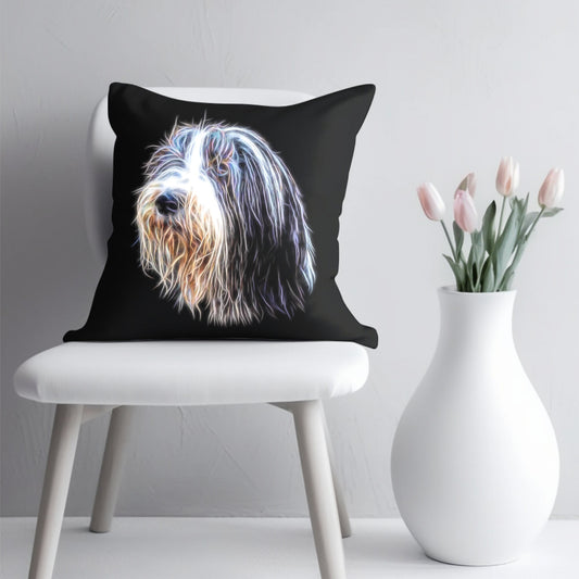 Bearded Collie Cushion