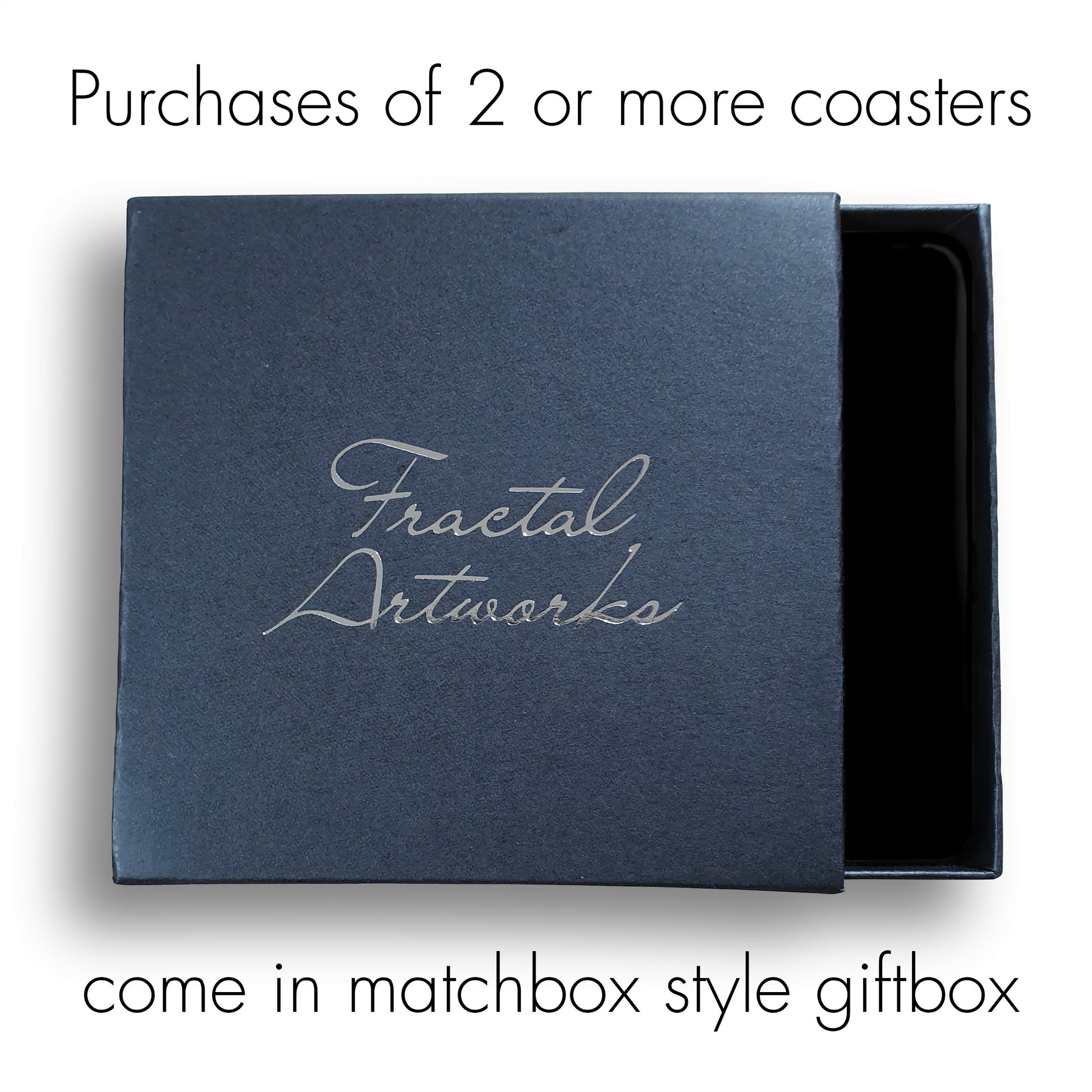 Airedale Terrier Coasters with Stunning Fractal Art Design. Perfect Airedale Lover Gift.