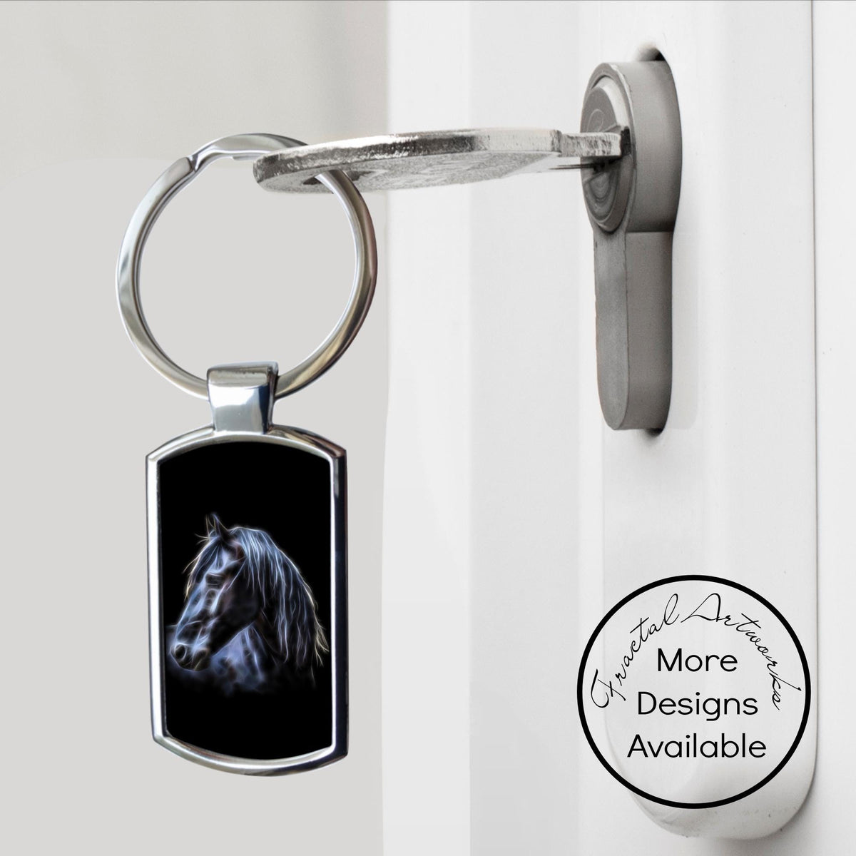 Horse Keychain / Keyring / Bagtag. A Perfect Gift for Horse owner or Lover.