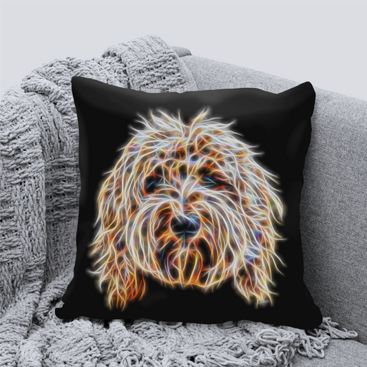 Gold Labradoodle Cushion and Insert