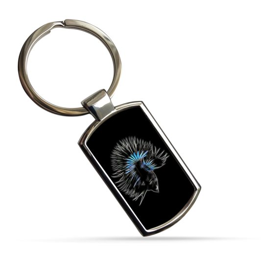 Betta Fish Keyrings - Various Designs