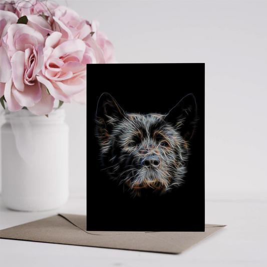 American Akita Greeting Card Blank Inside for Birthdays or any other Occasion