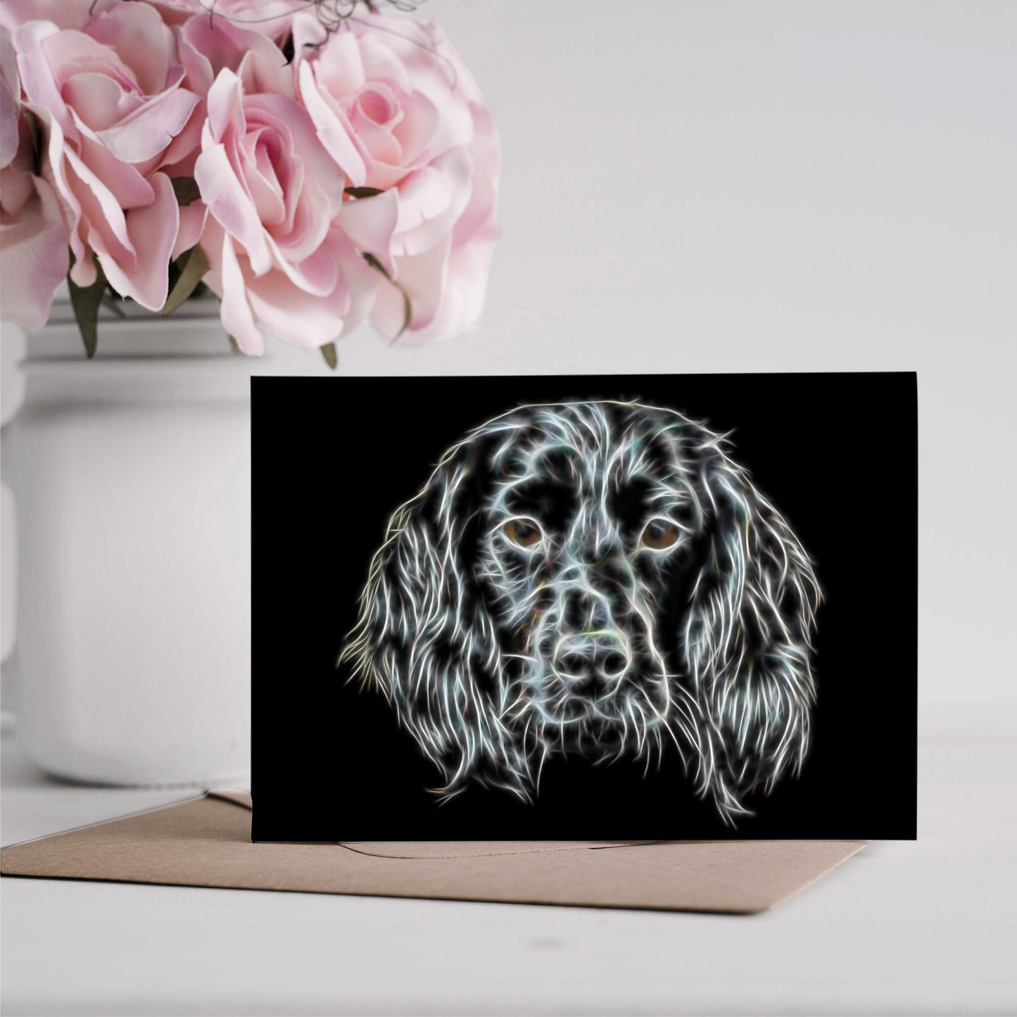 Sprocker Greeting Card Blank Inside for Birthdays or any other Occasion