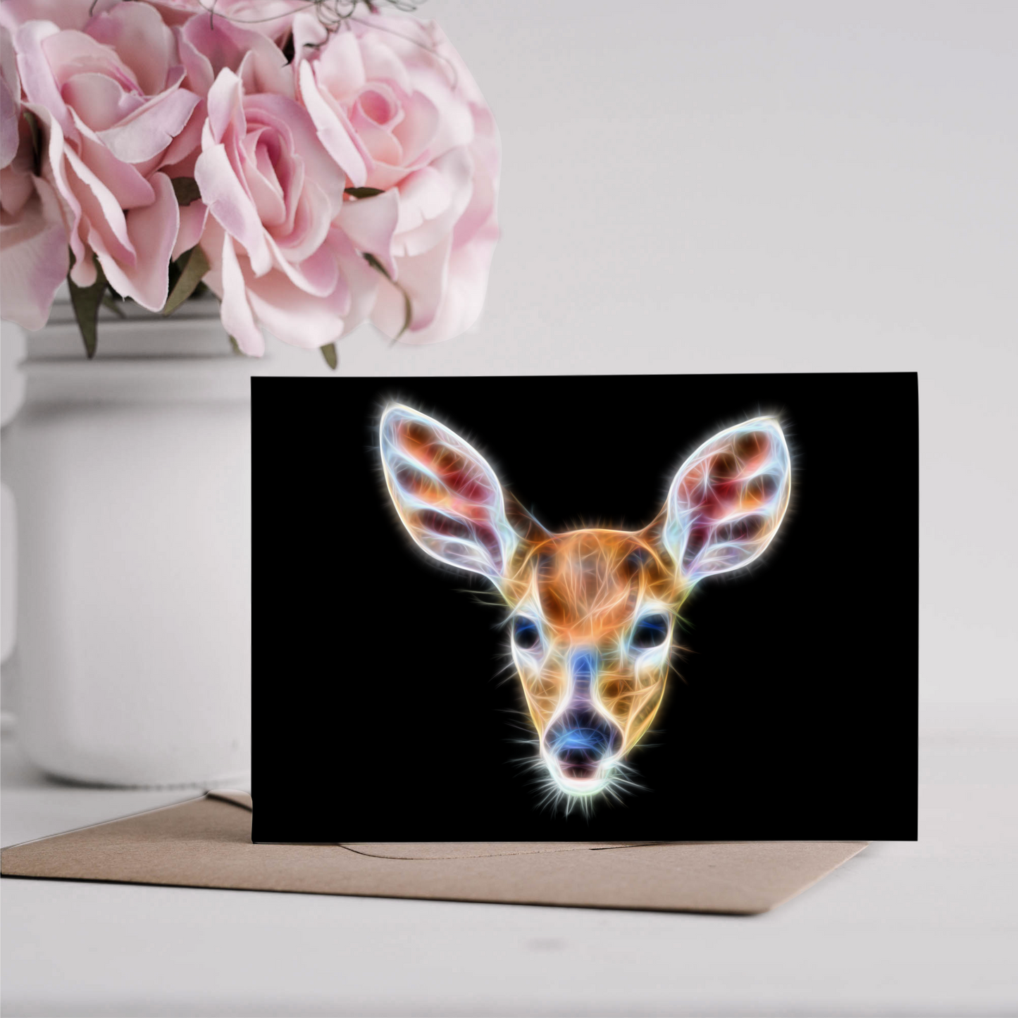 Deer Greeting Card Blank Inside for Birthdays or any other Occasion