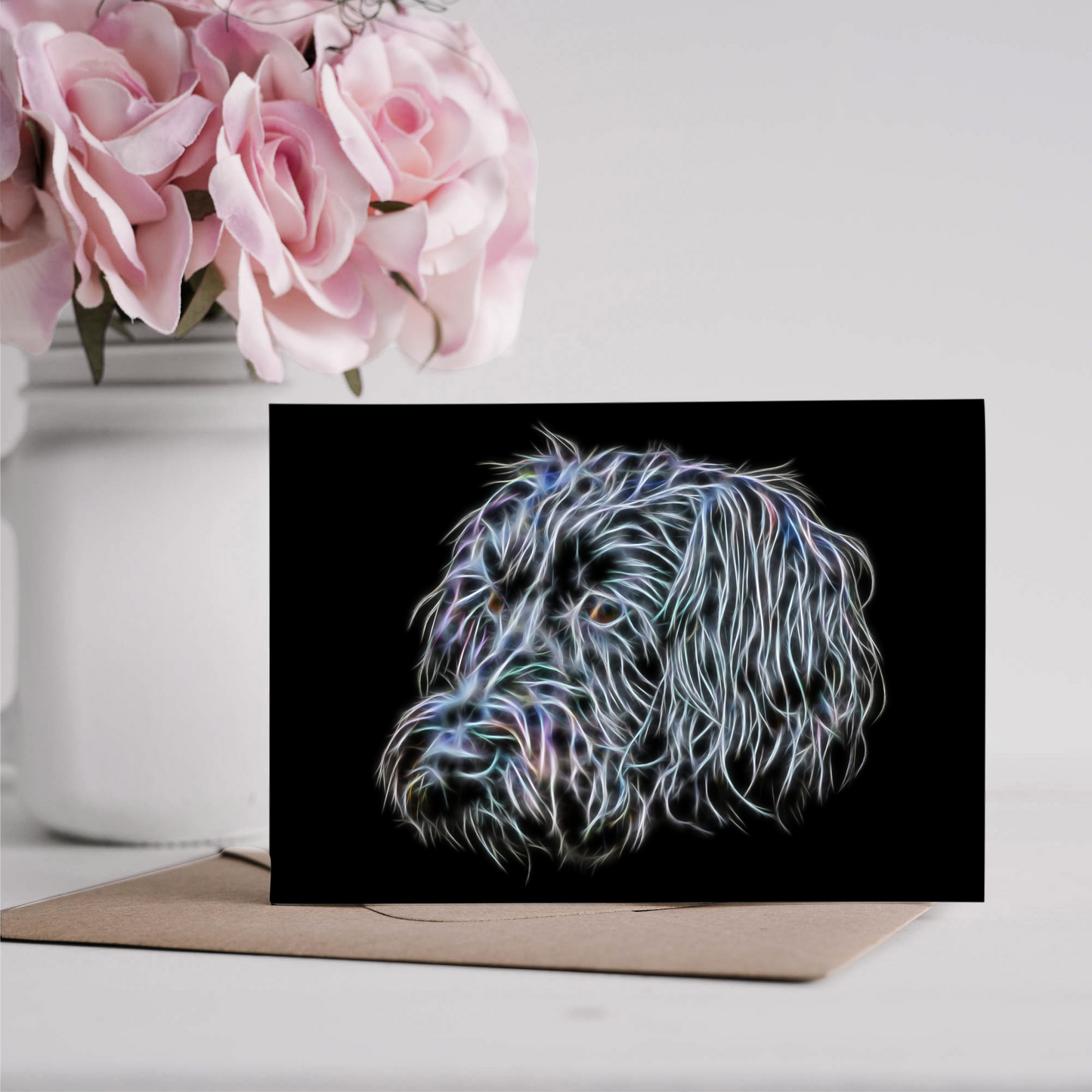 Schnoodle Greeting Card Blank Inside for Birthdays or any other Occasion