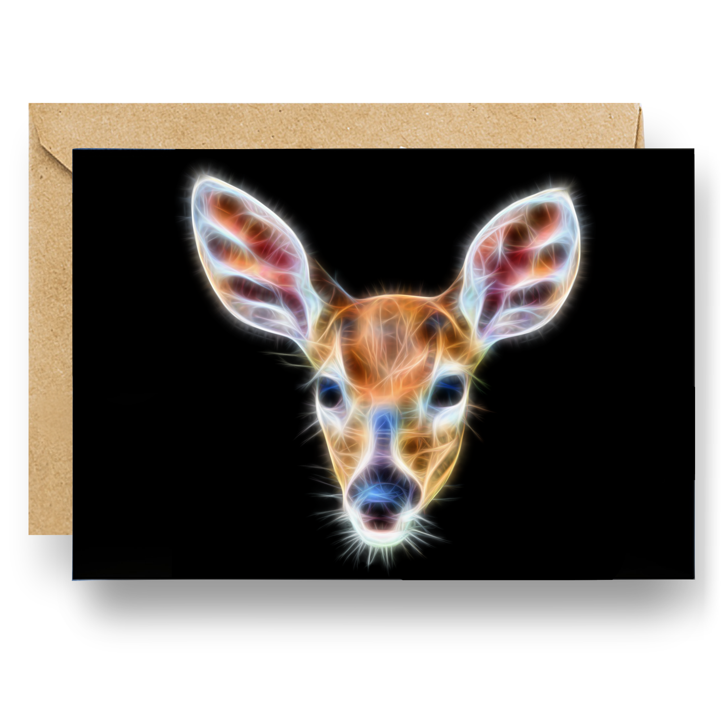 Deer Greeting Card Blank Inside for Birthdays or any other Occasion