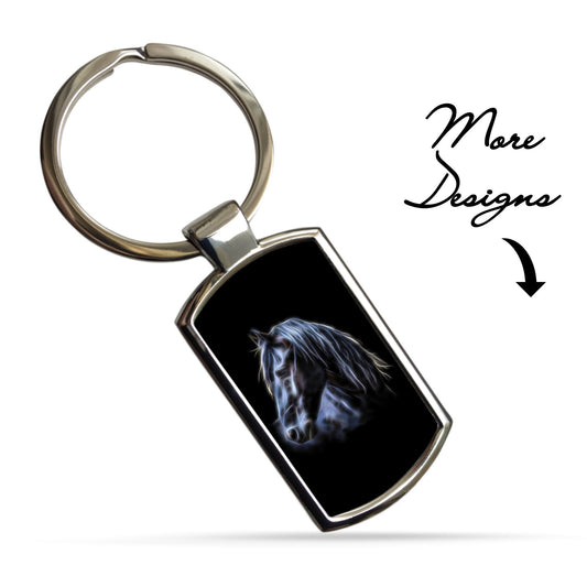 Horse Keychain / Keyring / Bagtag. A Perfect Gift for Horse owner or Lover.