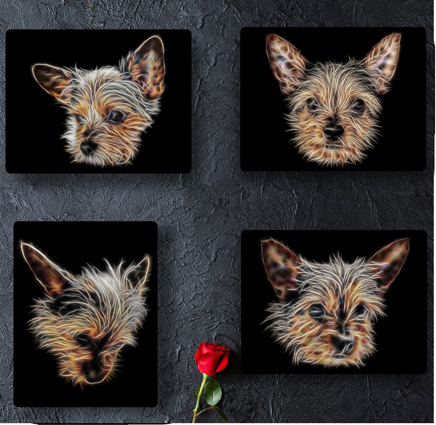 Chorkie Metal Wall Plaque,  Perfect Chorkie Owner or Dog Lover Gift.