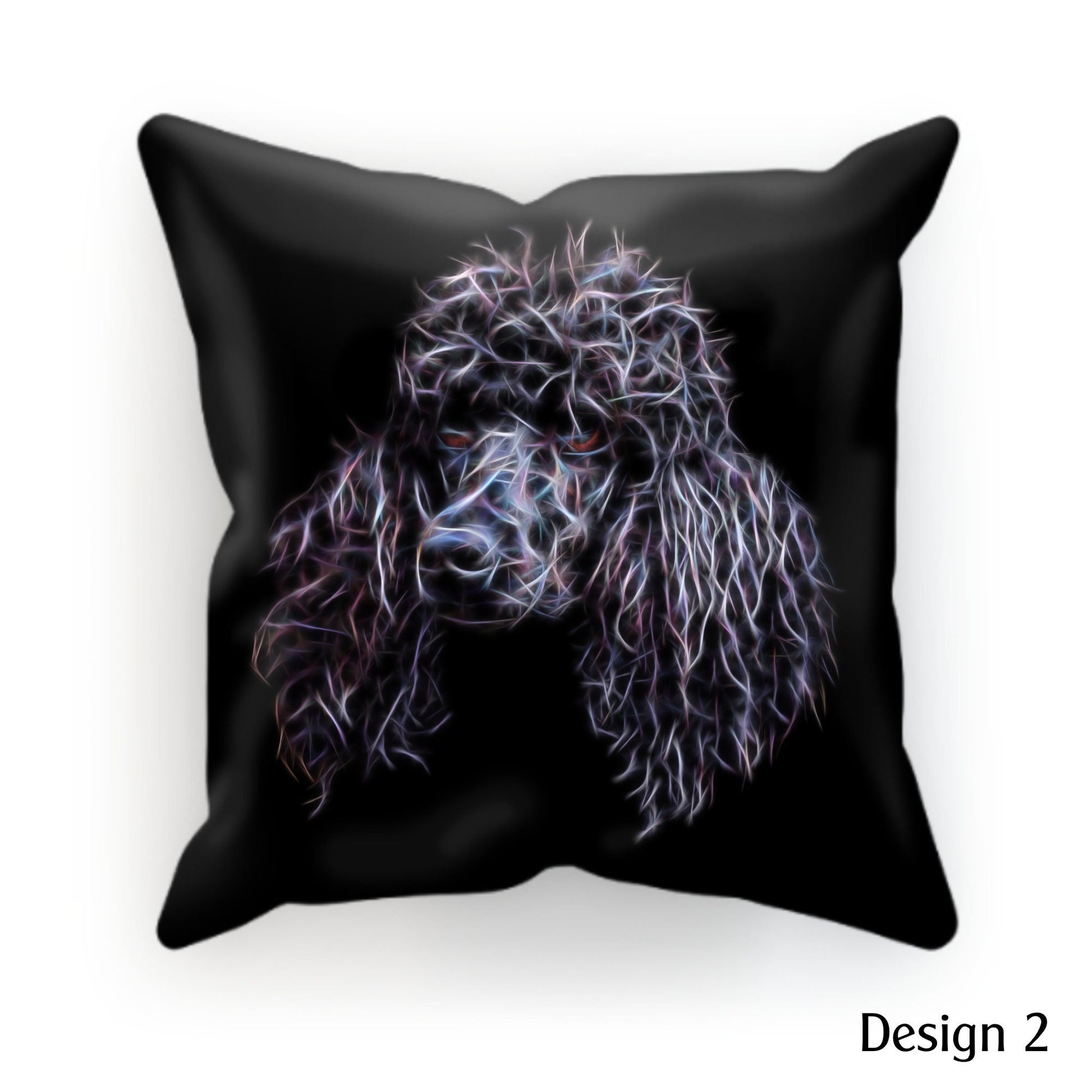 Black Poodle Cushion