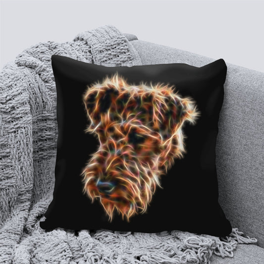 Airedale Terrier Cushion with Insert