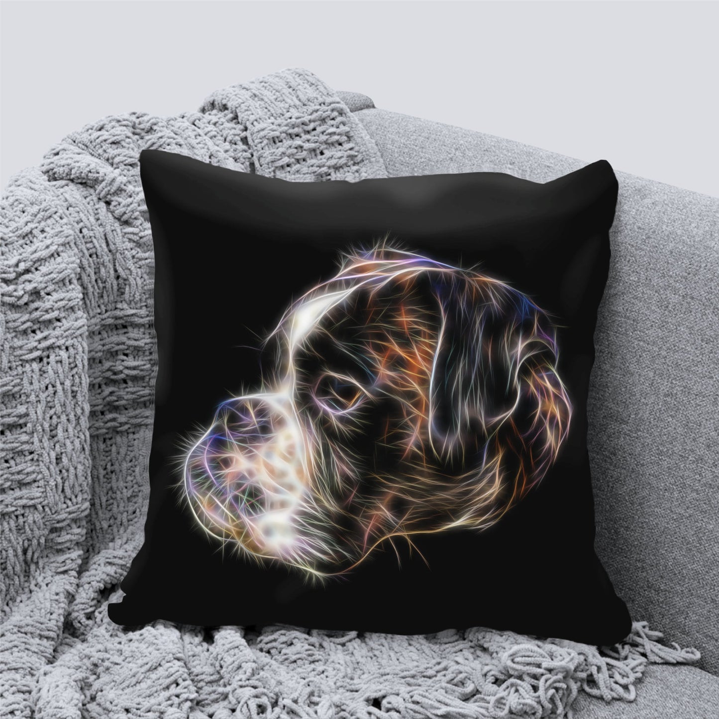 Boxer Dog Cushion