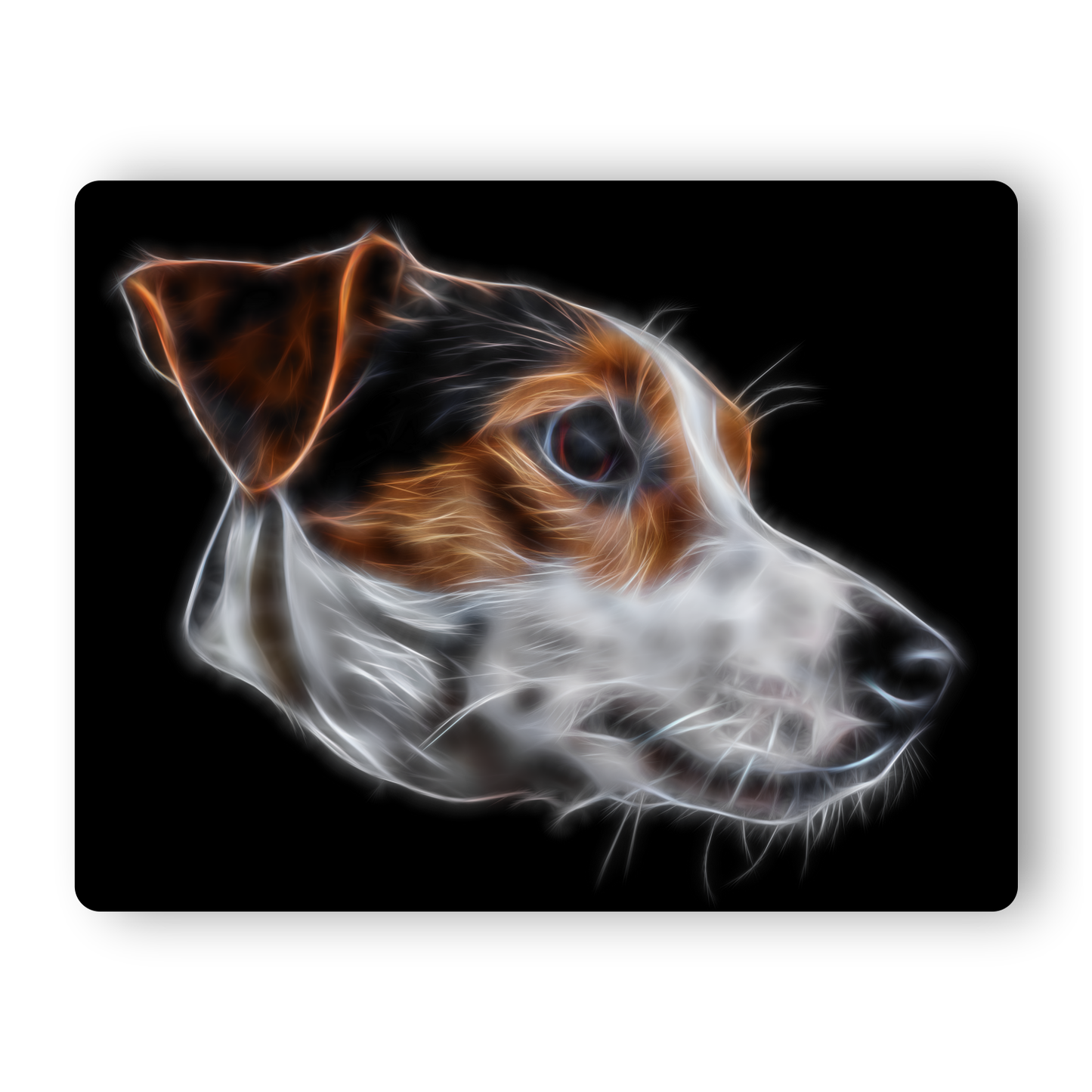 Jack Russell Metal Wall Plaque