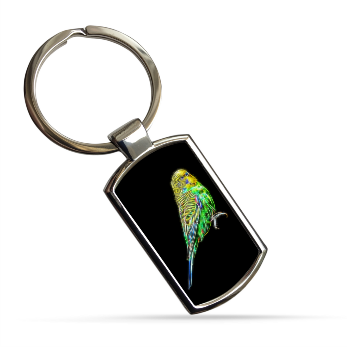 Bird Keychain including Parrots, Hawk, Finch, Eagle, and Budgie.