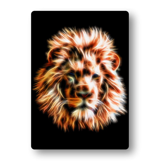 Lion Metal Wall Plaque