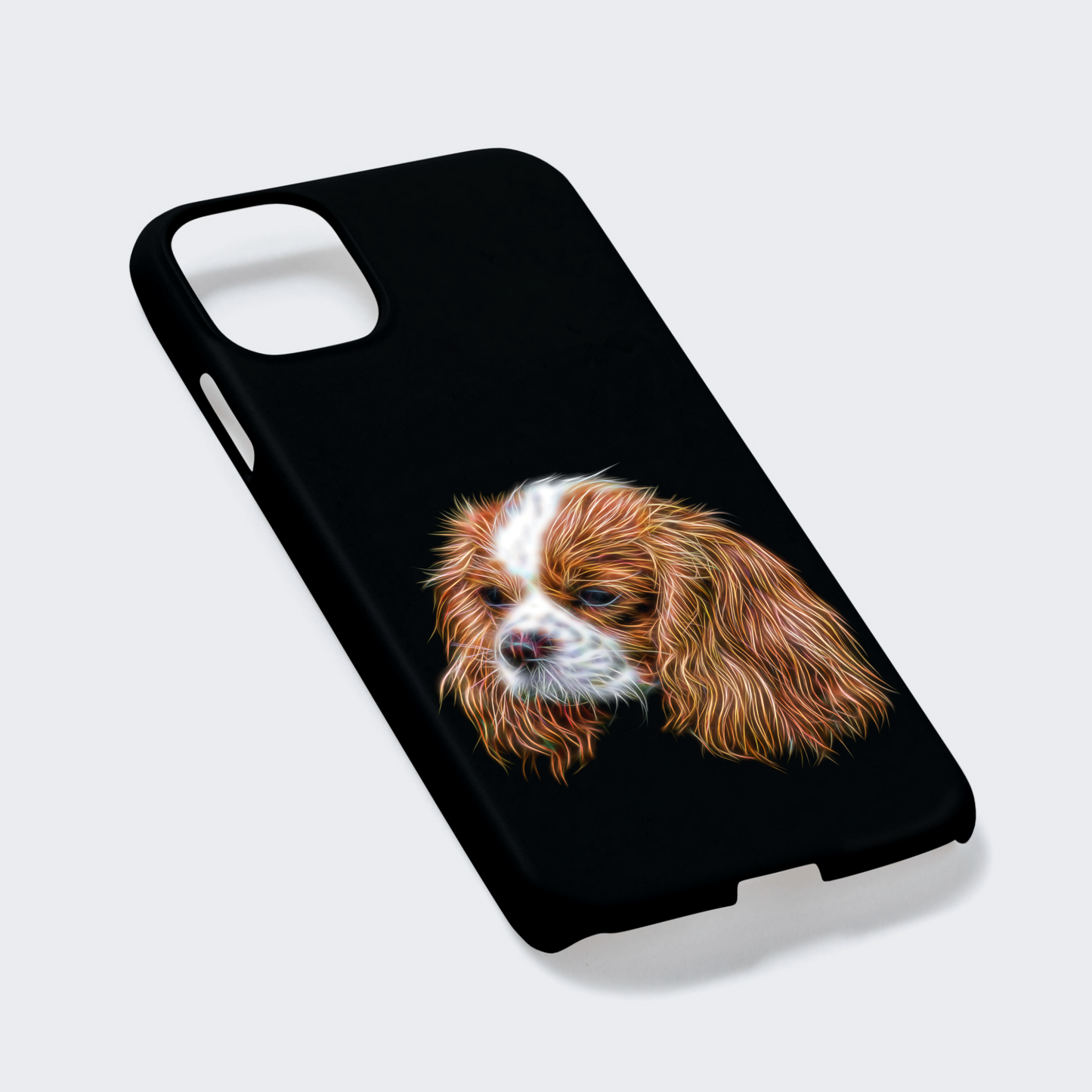 Blenheim King Charles Spaniel Phone Case.  For iPhone or Samsung, Including iPhone 14 and Galaxy S22