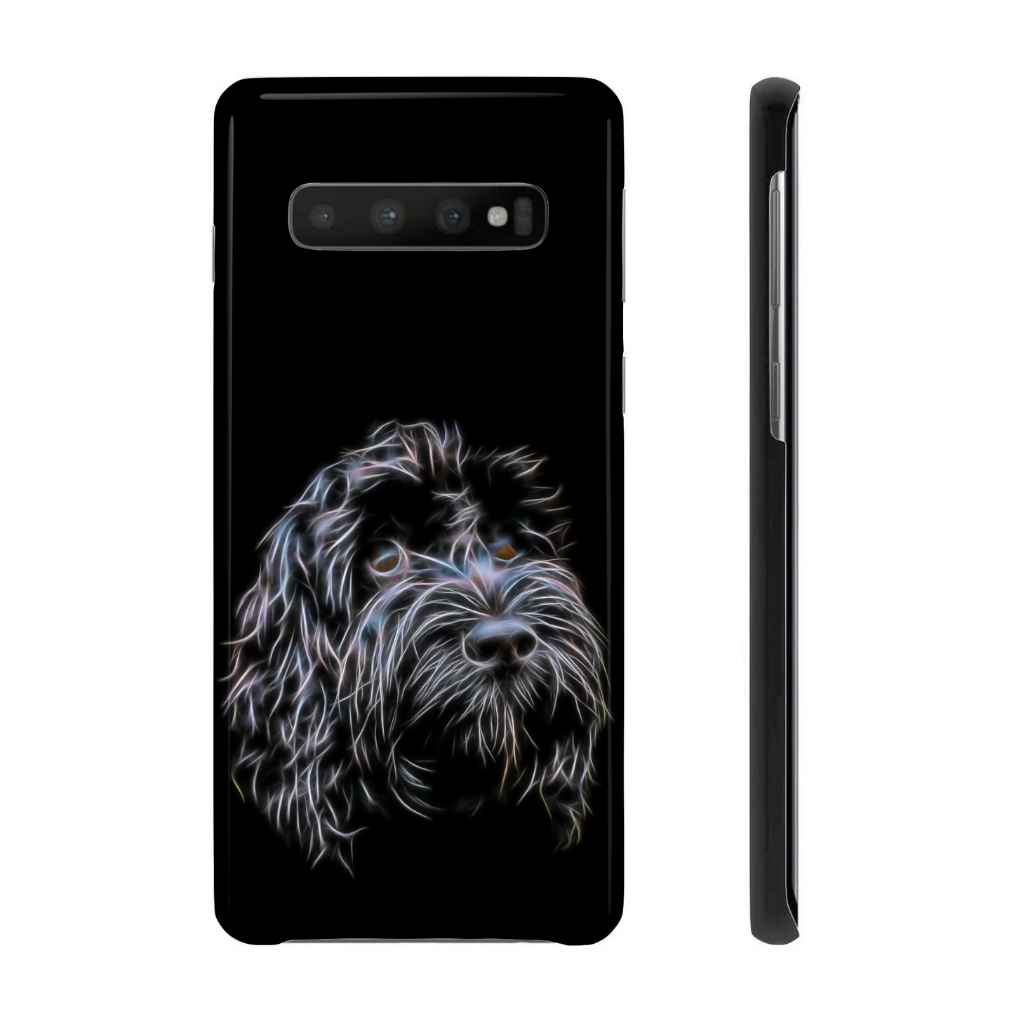 Black Cockapoo Phone Case